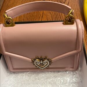 Pink Designer Handbag - Noted Defected part